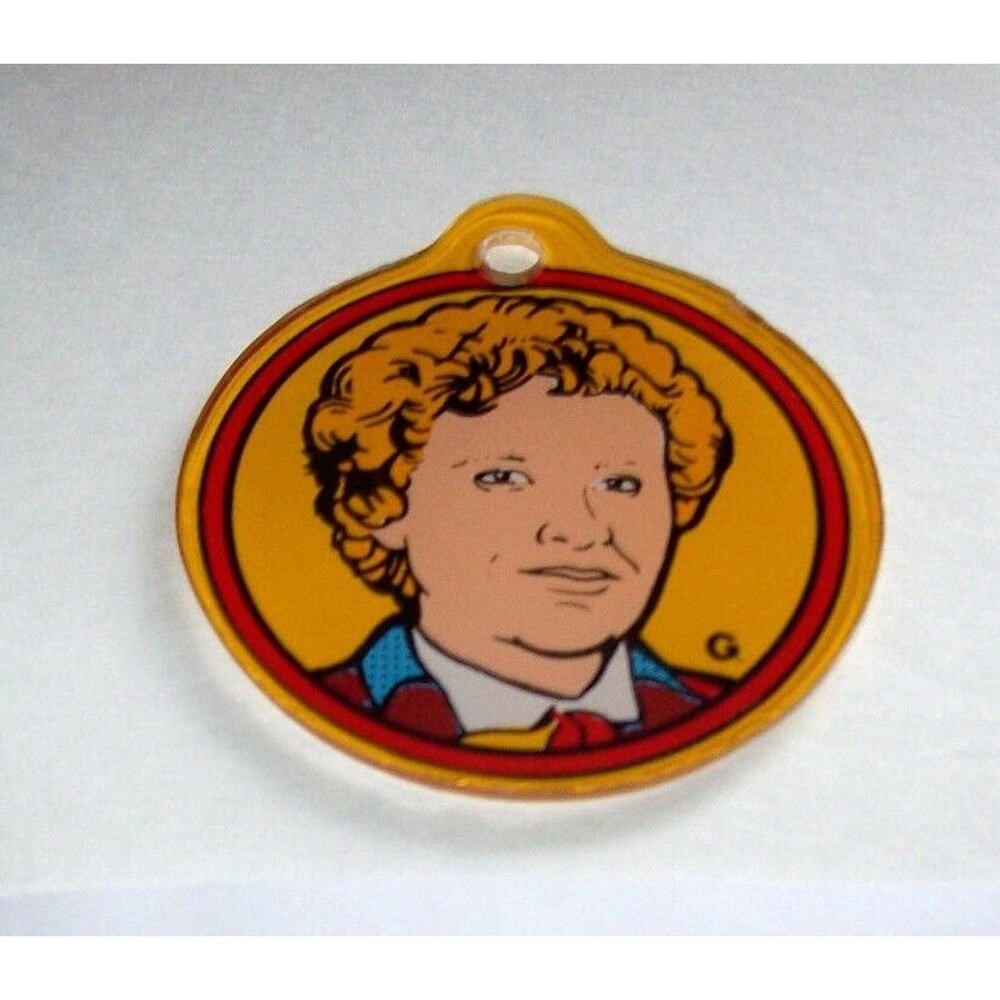 Doctor Who Pinball Machine Original Plastic Keychain Colin Baker 1992